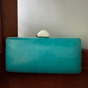 Banana Republic Teal Clutch